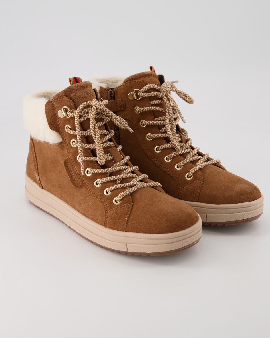 Geox J REBECCA G. WPF A - SUEDE Winterstiefel in Braun