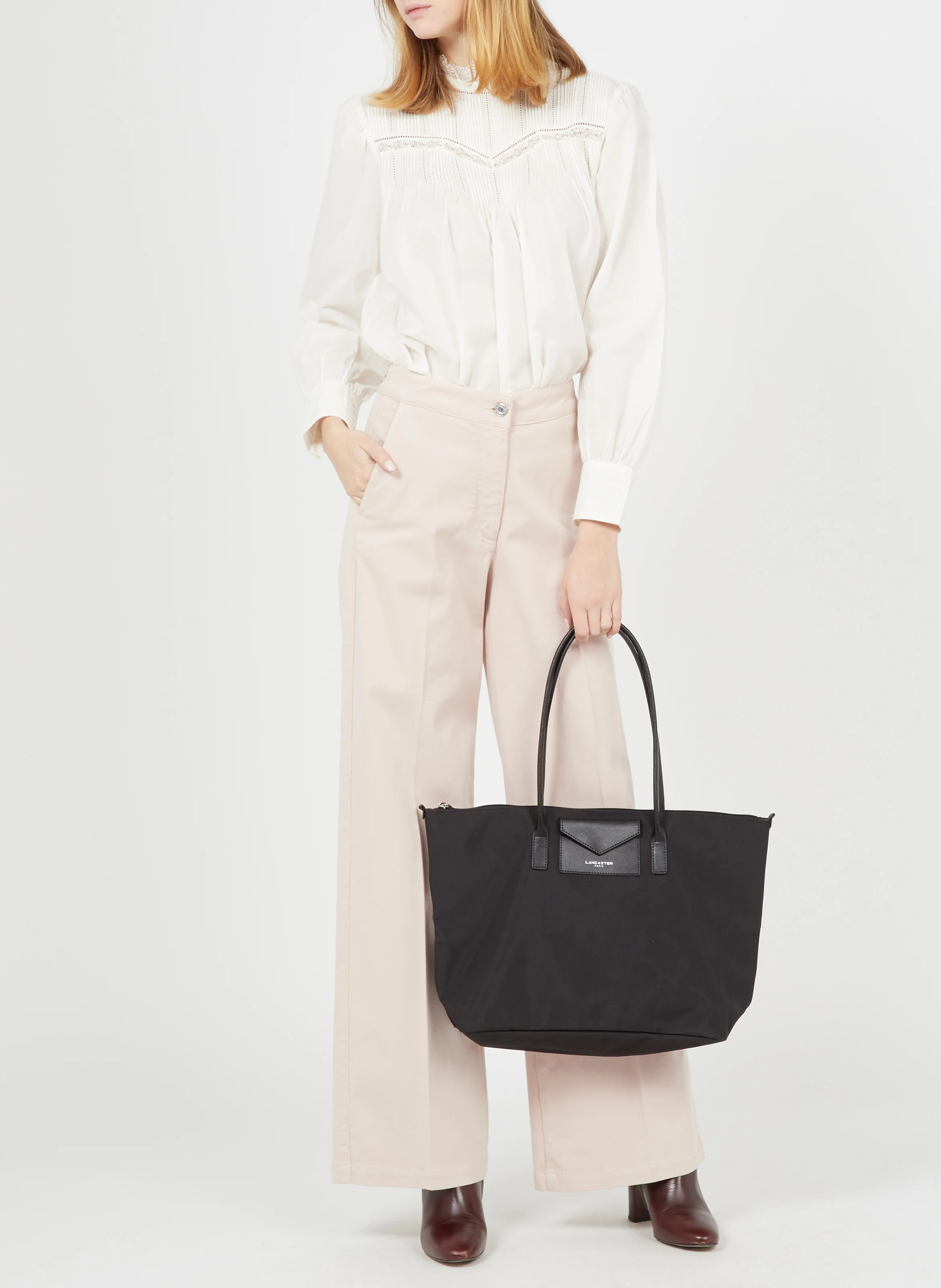 Cabas en nylon | Noir