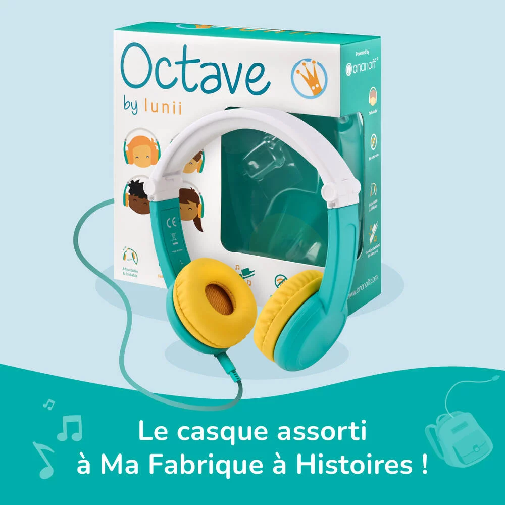 LUNII - CASQUE AUDIO OCTAVE