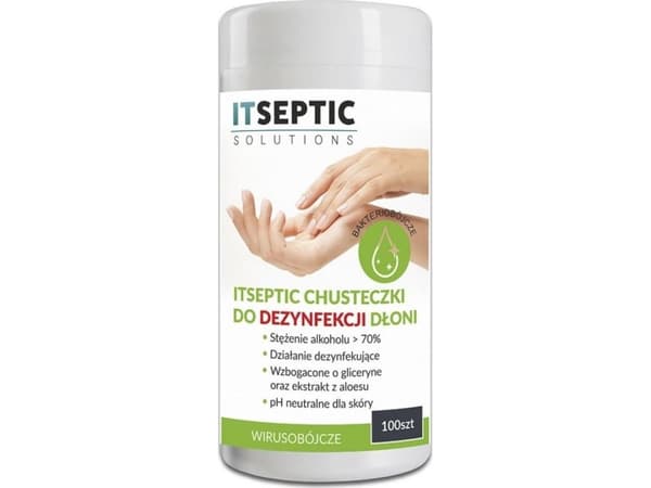 E5 Moist wipes for hand disinfection, 100 pieces