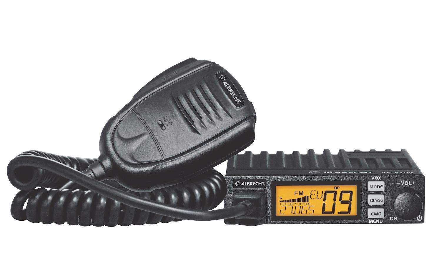 CB Funkgerät AE 6120 VOXKompaktes, robustes CB-Funkgerät