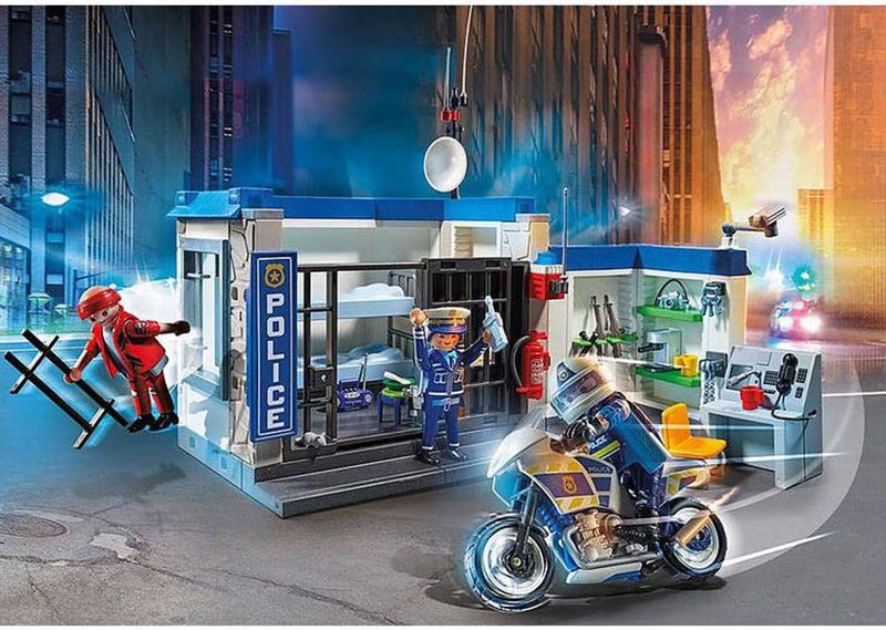 PLAYMOBIL City Action Politie: ontsnapping uit de gevangenis - 70568