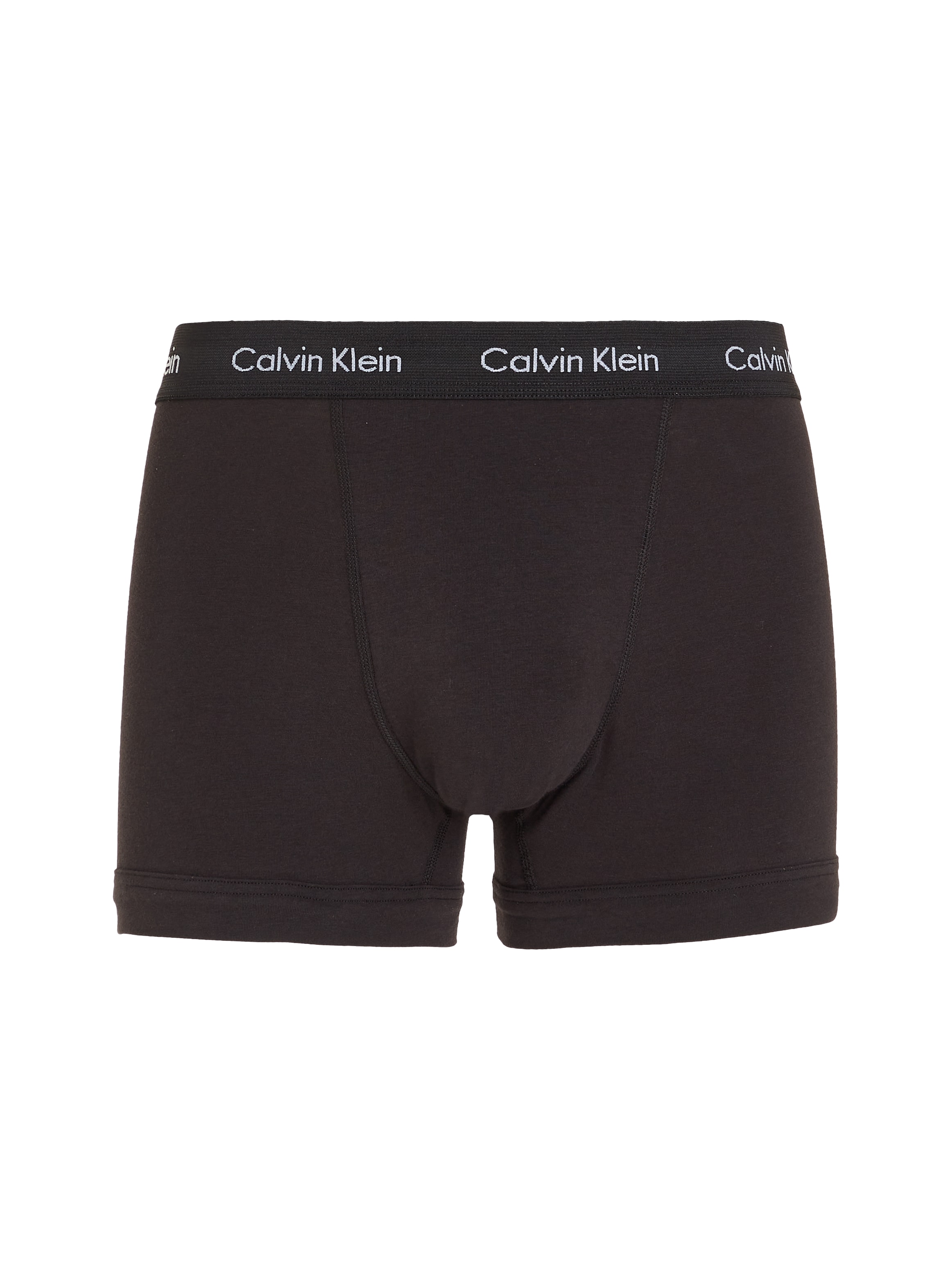 Calvin Klein Underwear Trunk »CK TRUNK 3 PACK« 3 Stk. in blautönen mit Logo-Elastikbund