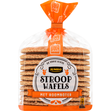 Jumbo Stroop Wafels met Roomboter 468 g