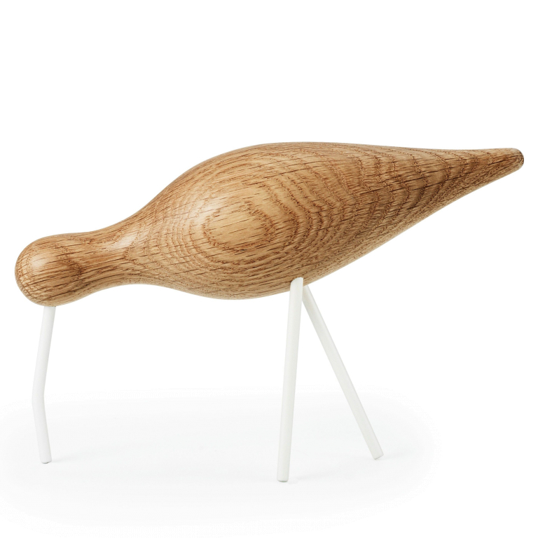 Normann Copenhagen Shorebird vogel decoratie large wit
