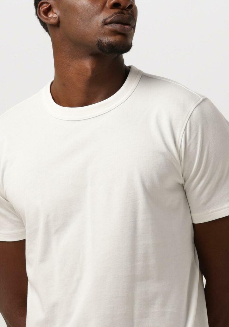 gebroken wit profuomo t-shirt t-shirt short sleeve jersey