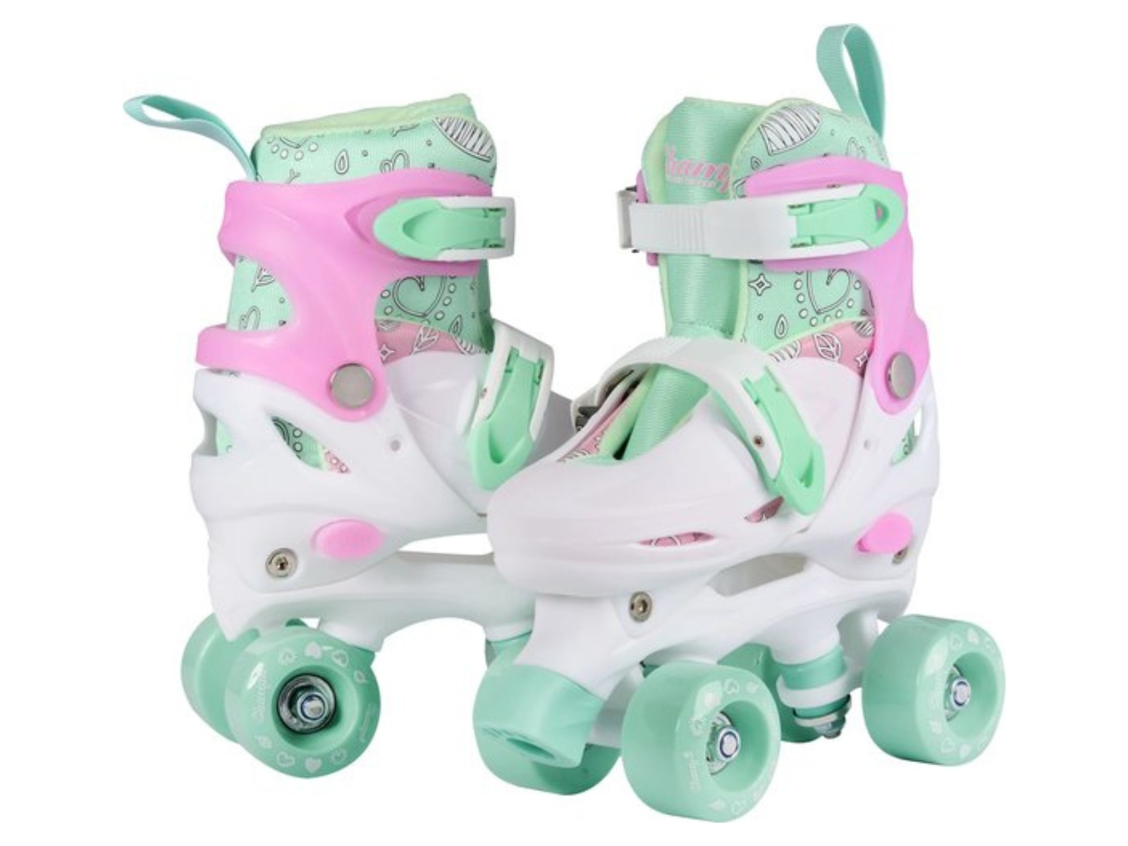Champz Verstelbare Kinder Rolschaatsen Hardboot Roze