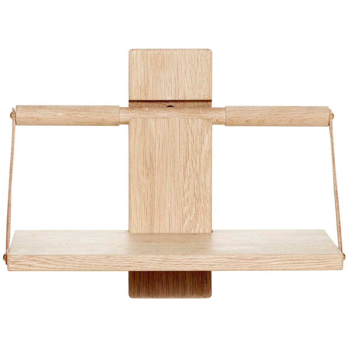 Wood wall Shelf 30 x 18 x 24 cm Liten Oak