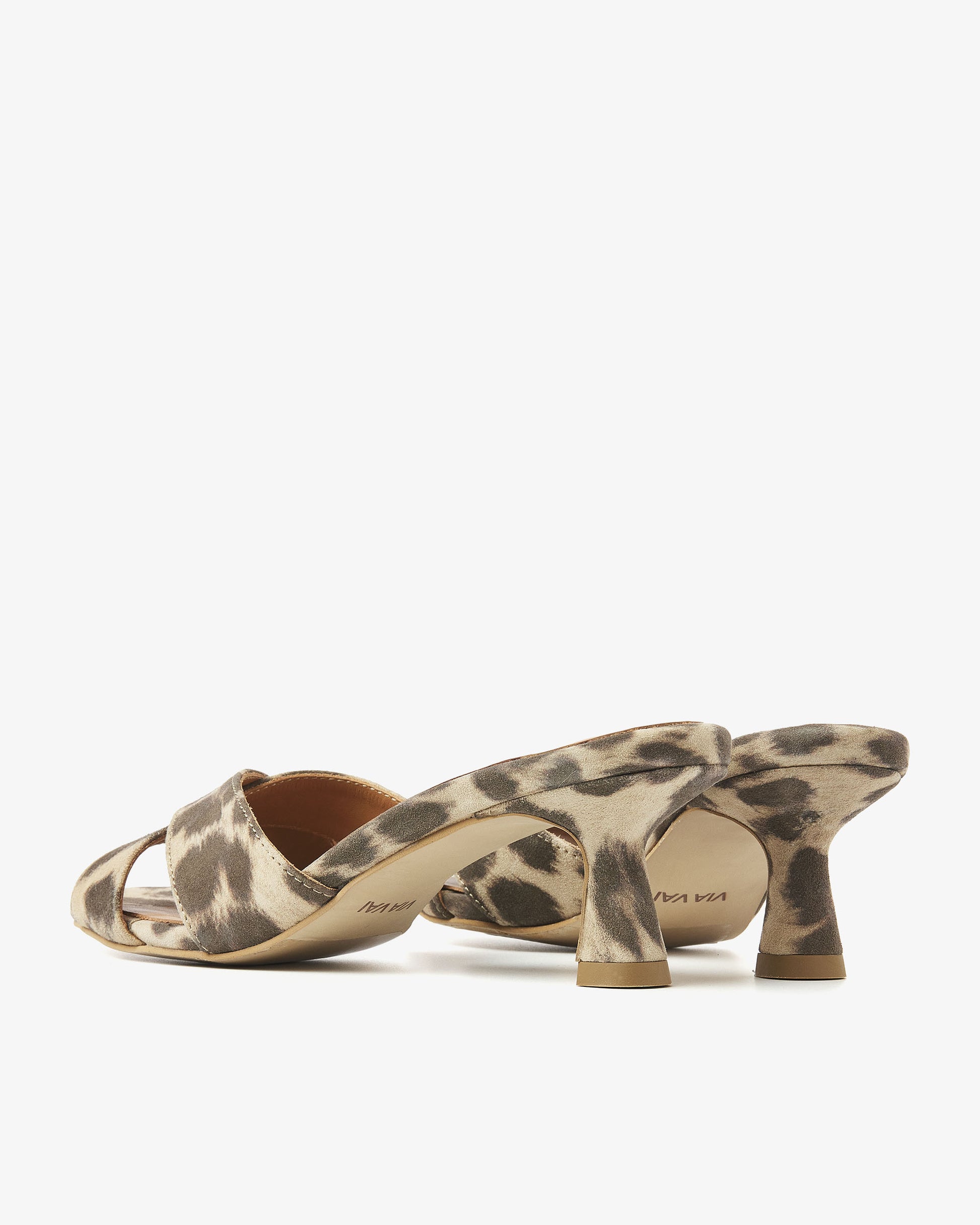 VIA VAI luipaardprint sandalen Lily Celia