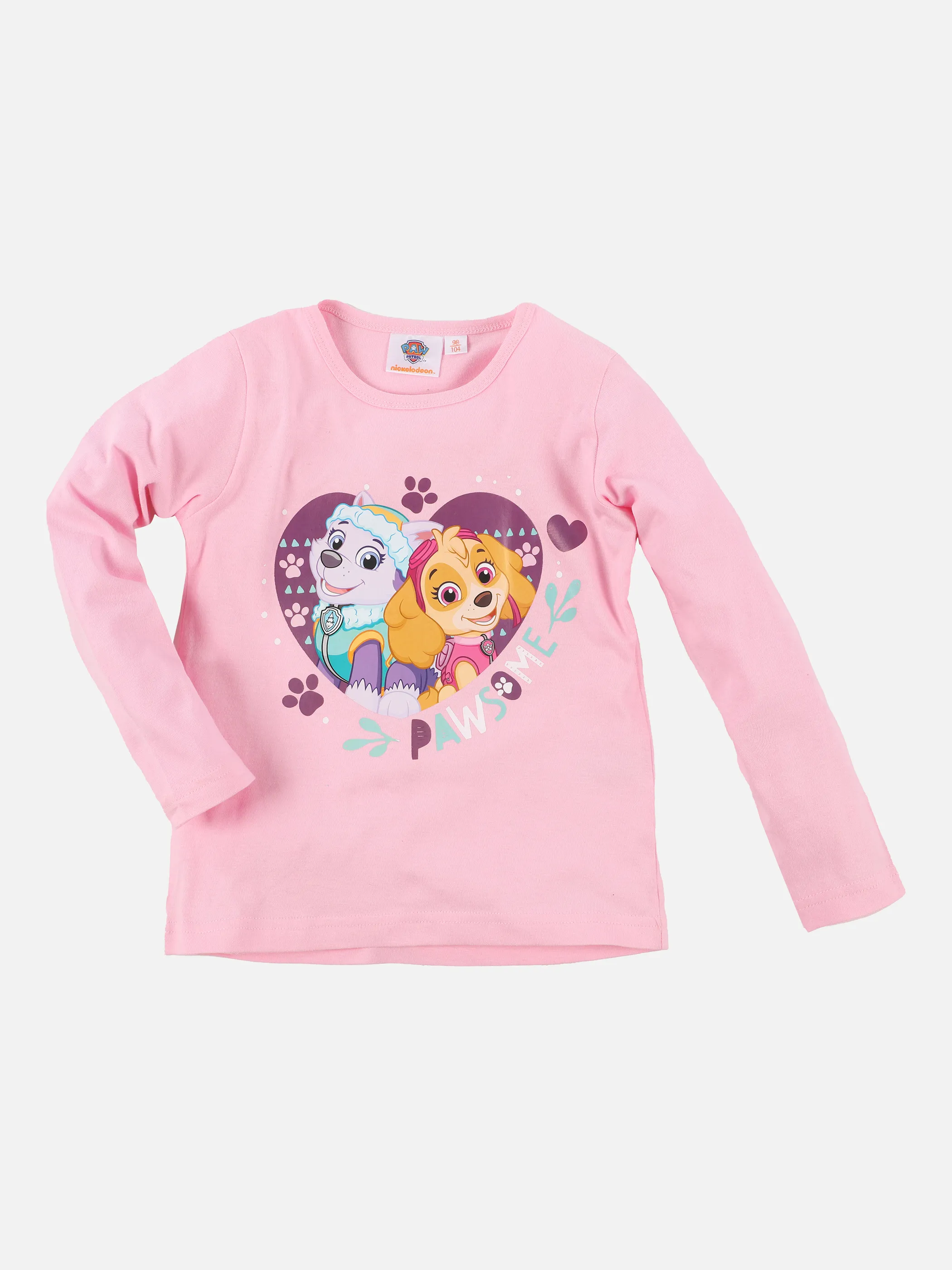 Mädchen Langarmshirt mit Print