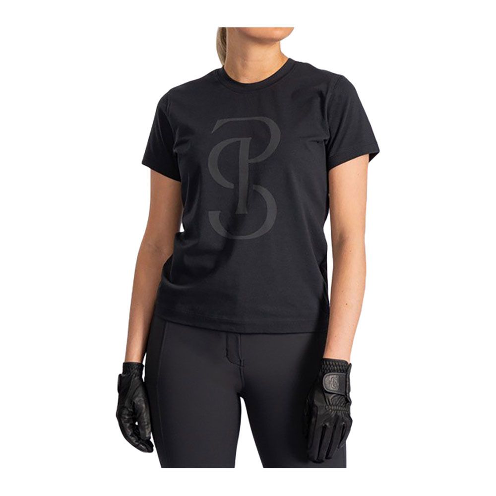 PS of Sweden SIGNE - Tee-shirt Femme black