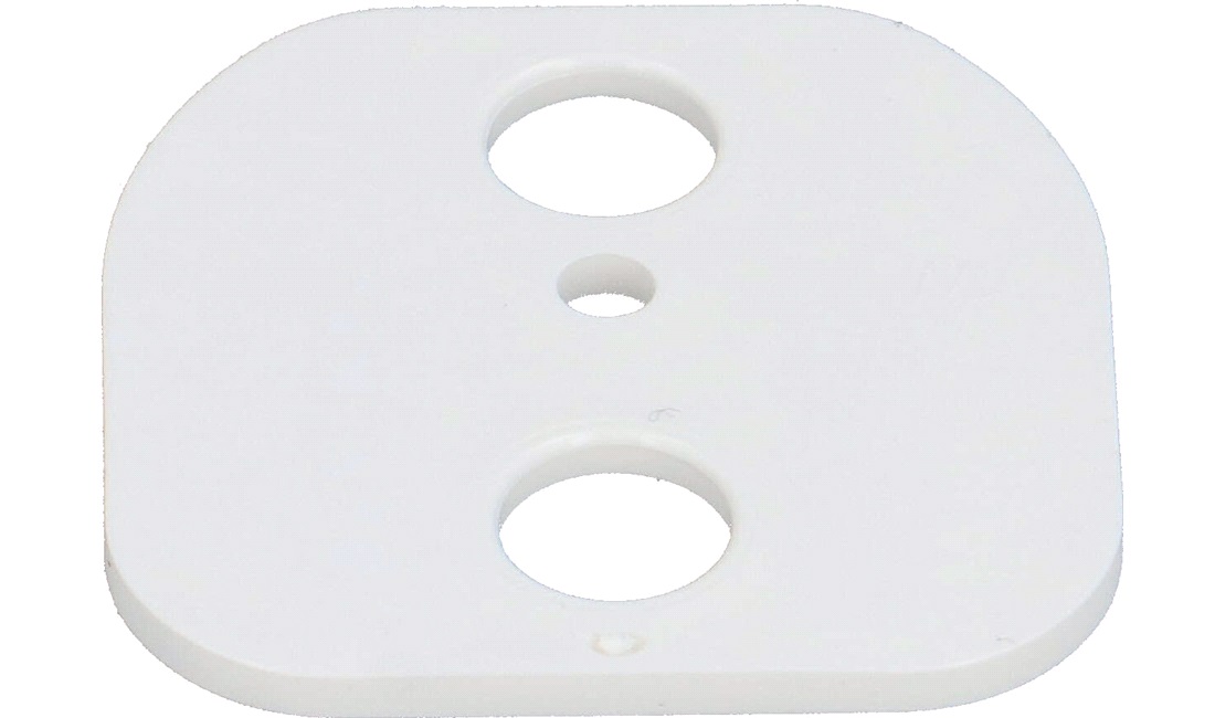 Mellemstykke til F3 Cykelcomputer holder hvid