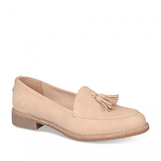 Mocassins BEIGE VIA DONNA