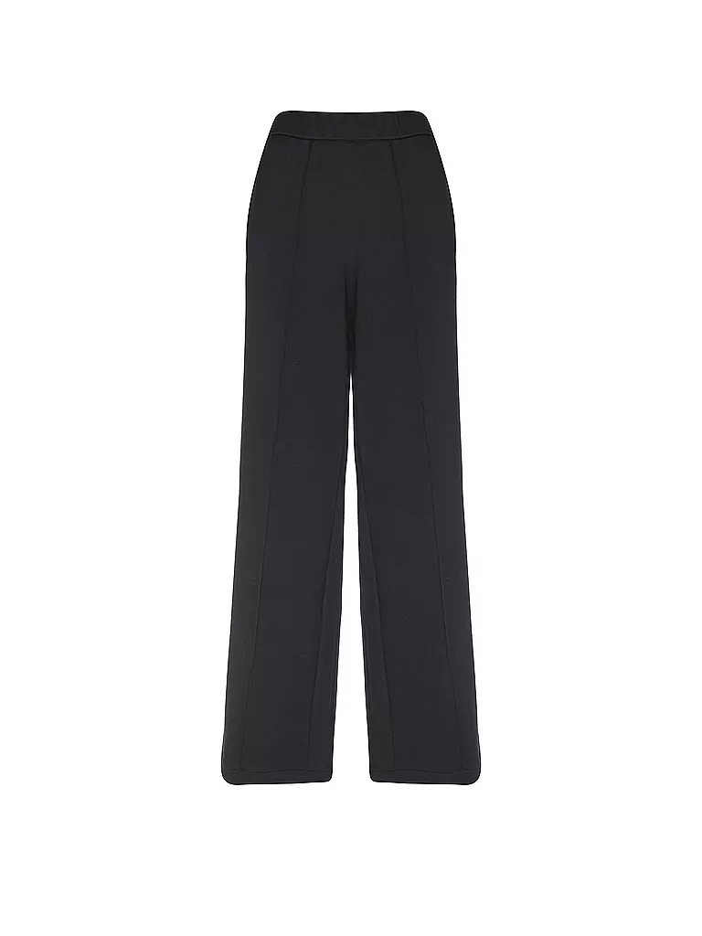 MARC O' POLO DENIM Hose Wide Leg schwarz