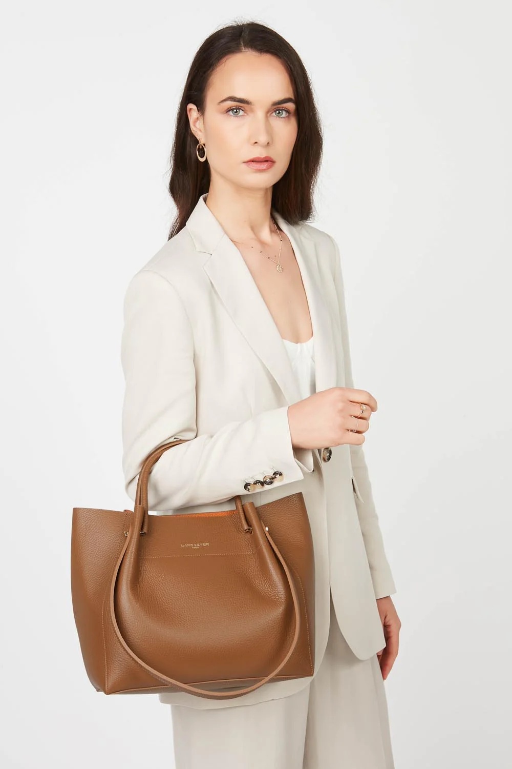 Foulonné Double-Sac cabas épaule