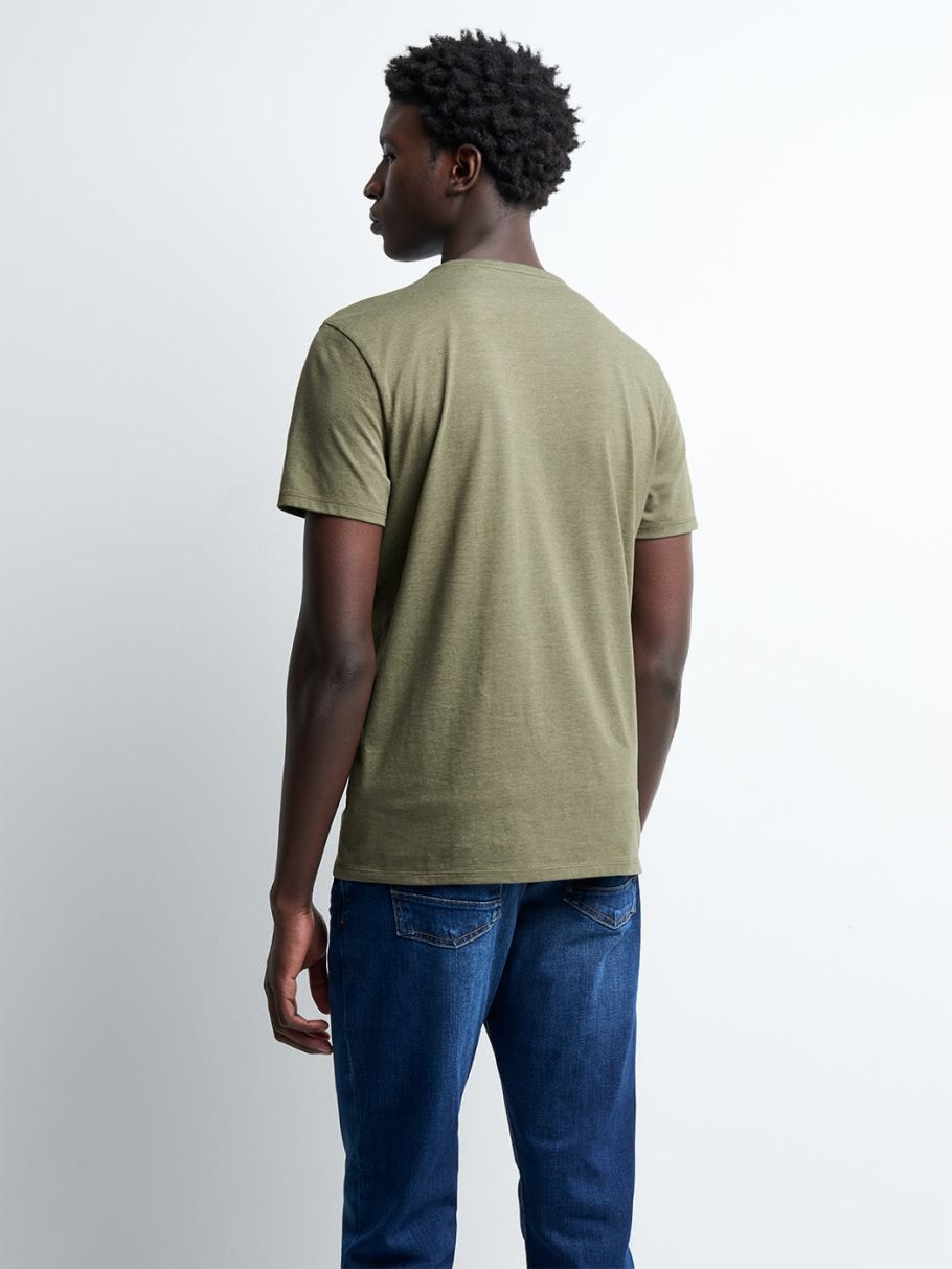 Tee-shirt en coton supima® uni