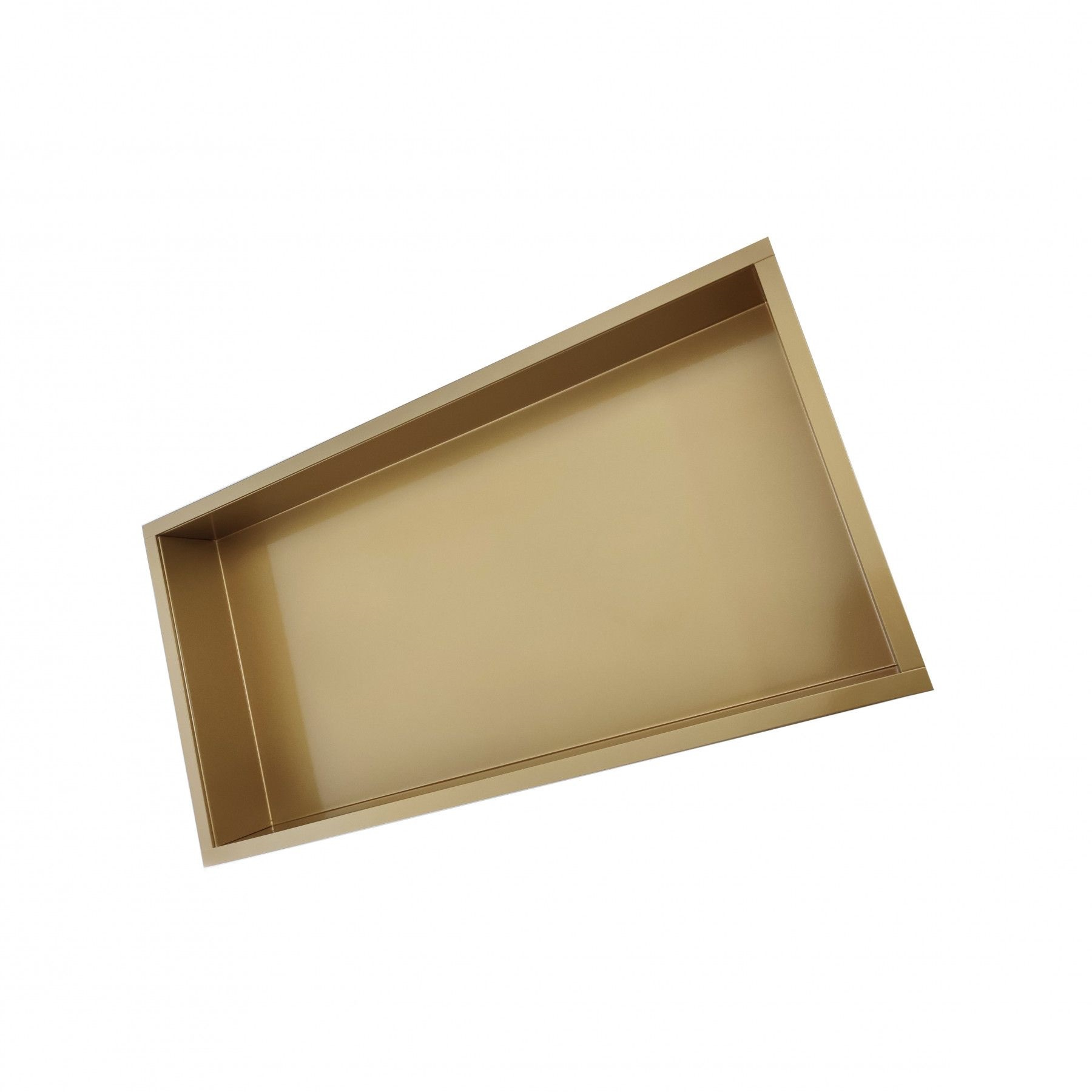 Mueller inbouw nis 30x60x10cm RVS goud