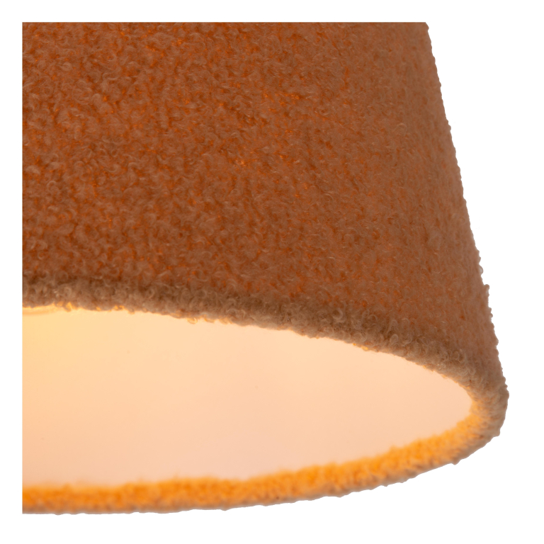 Lucide Woolly hanglamp beige