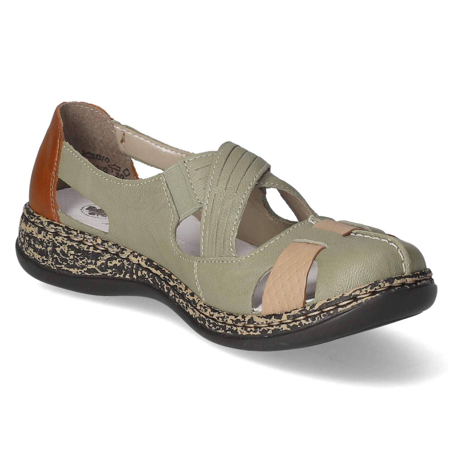 Rieker Ballerinas - grün