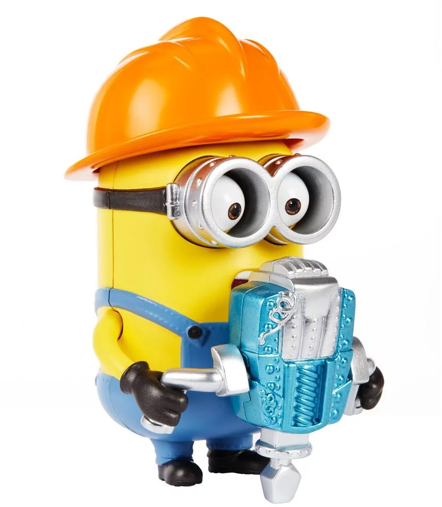 FIGURINE DELUXE 9 CM DAVE CONSTRUCTION - LES MINIONS
