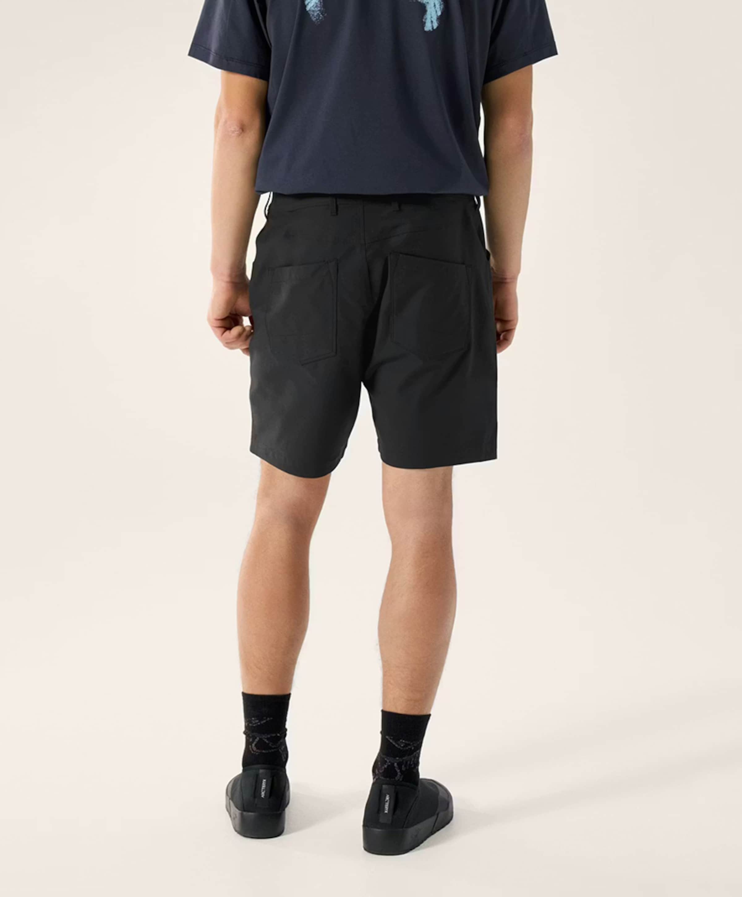 Arc'teryx Kragg Cotton 9' M heren shorts zwart