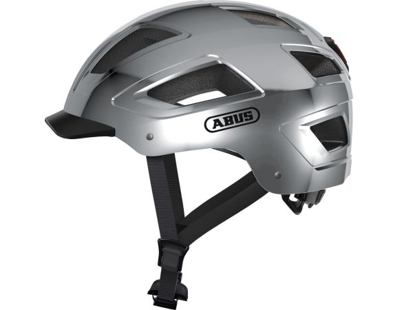 Abus Hyban 2.0 Cykelhjelm, Chrome Silver