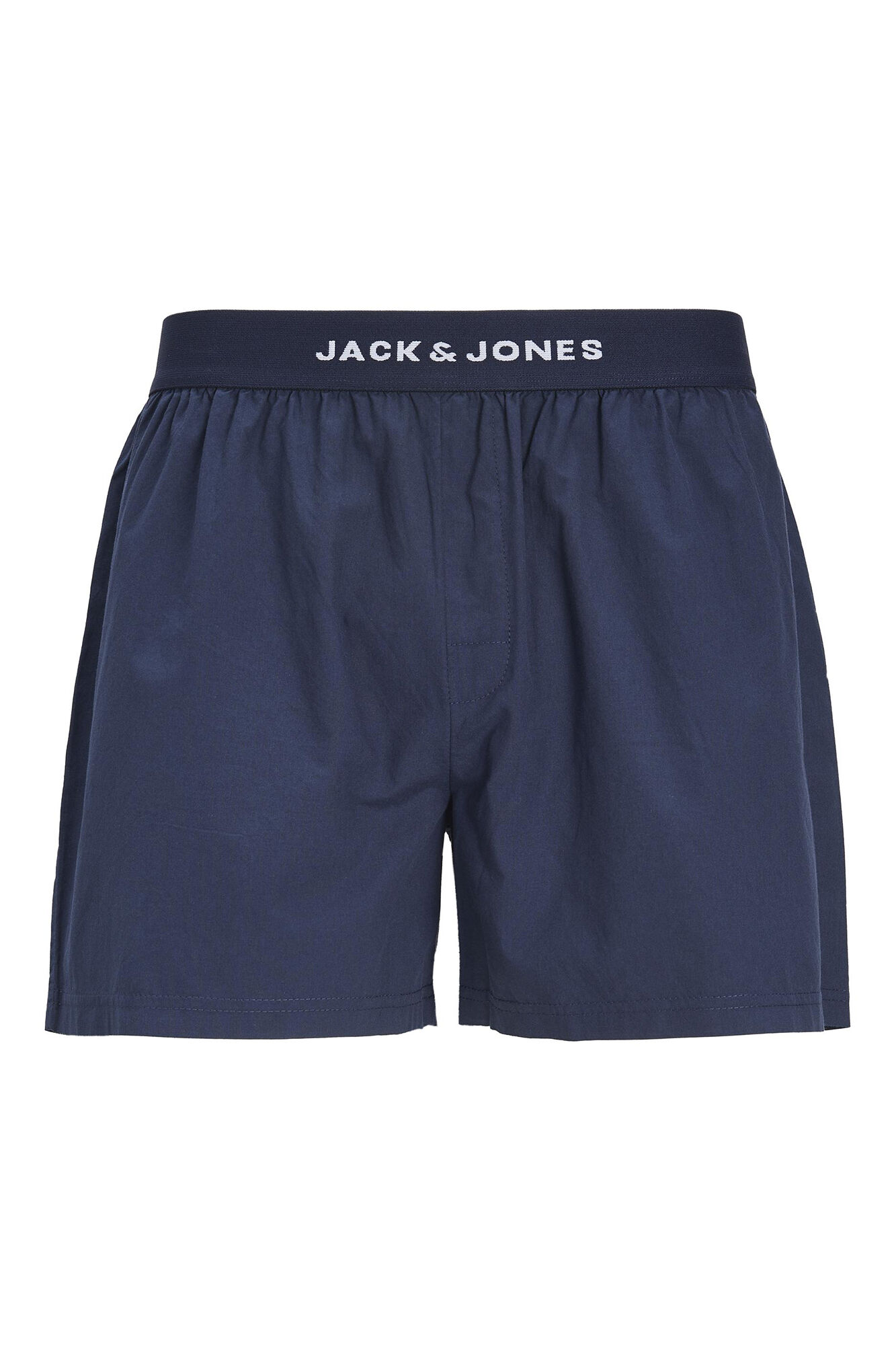 Conjunto com 2 cuecas boxer de algodão combinando.