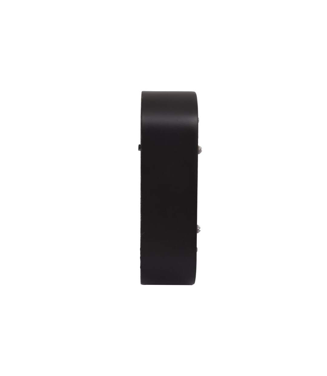 Paris Prix - Horloge à Poser vouman 17cm Argent & Noir