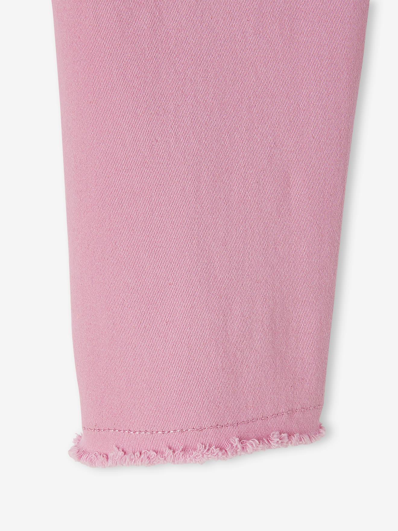 Calças legging coloridas para meninas, cor marrom claro lisa