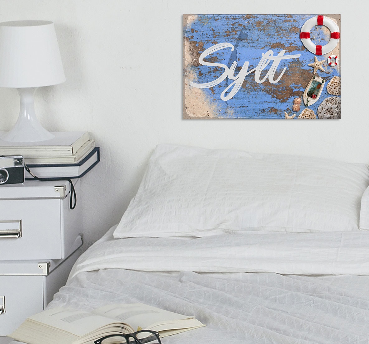queence Metallbild »Sylt« Strand 1 Stk. tlg.