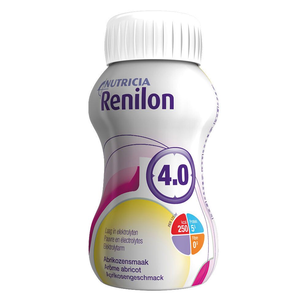 Renilon 4.0 Trinknahrung bei Niereninsuffizienz Aprikose
