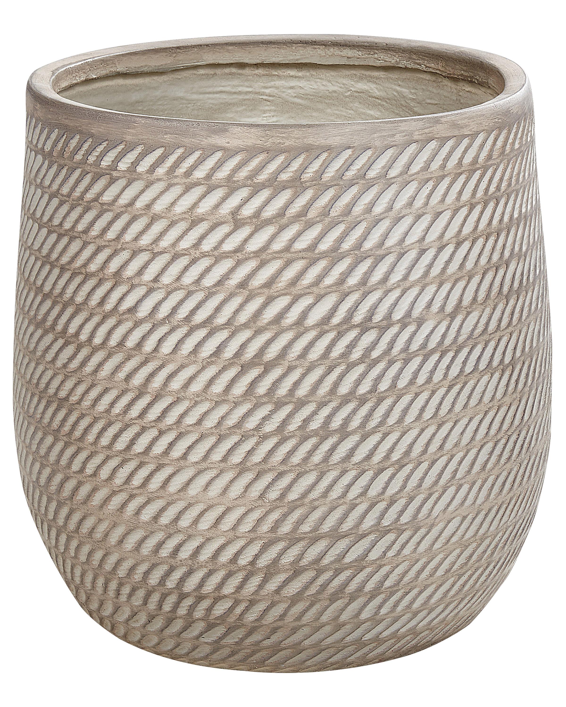 Bloempot LIVADIA 39 cm Taupe