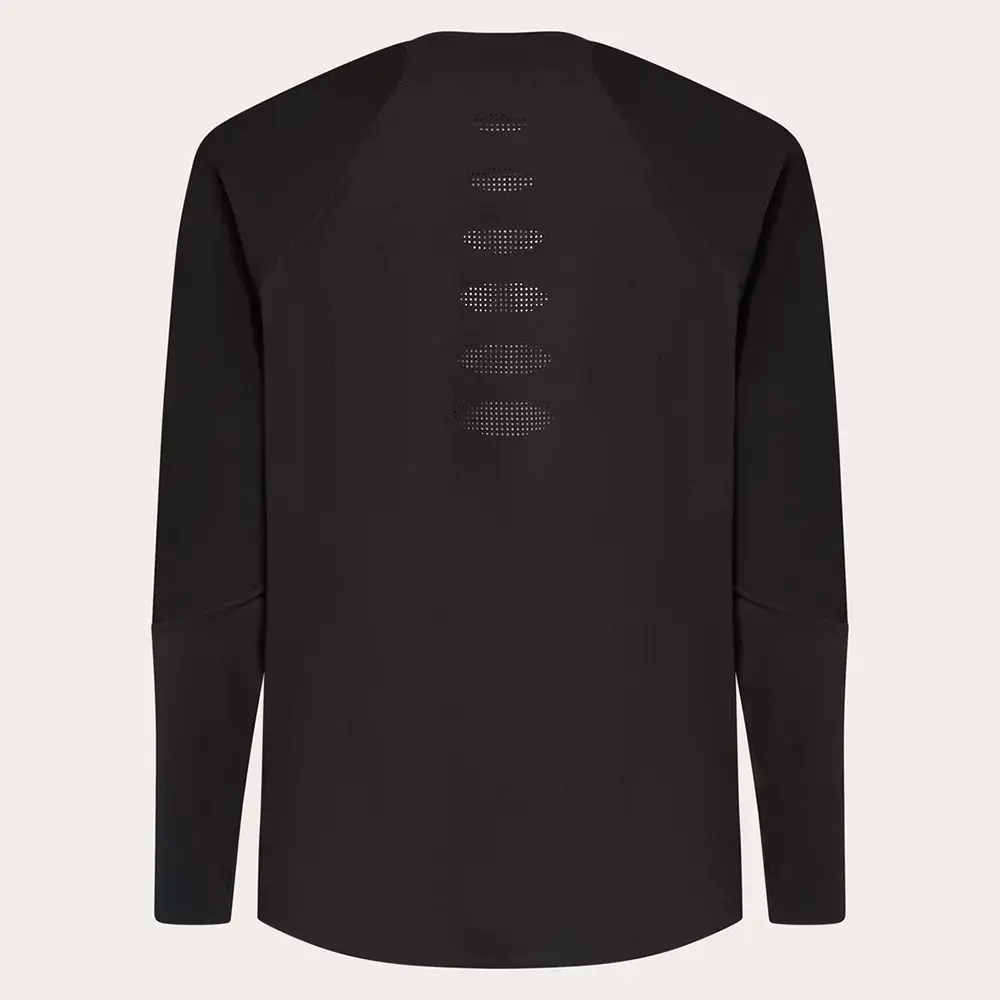 Oakley Seeker Airline MTB Fietsshirt Lange Mouwen Zwart Heren