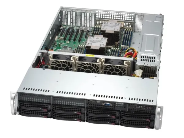 Supermicro Mainstream SuperServer 621P-TR - Server - rack-monterbar 2U - uden CPU - RAM 0 GB - hot-swap 3.5