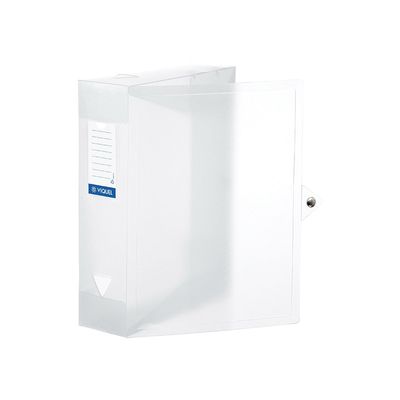 Viquel Propyglass - Boîte de classement plastique - dos 80 mm - incolore