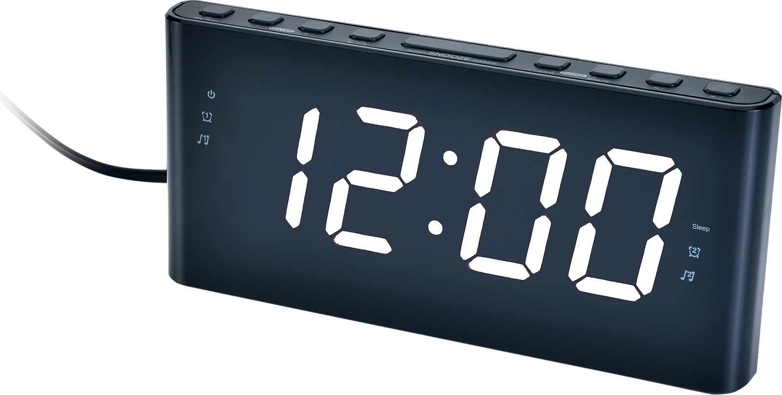 LD Sound & Vision CR-5000 Klokradio XXL LED display