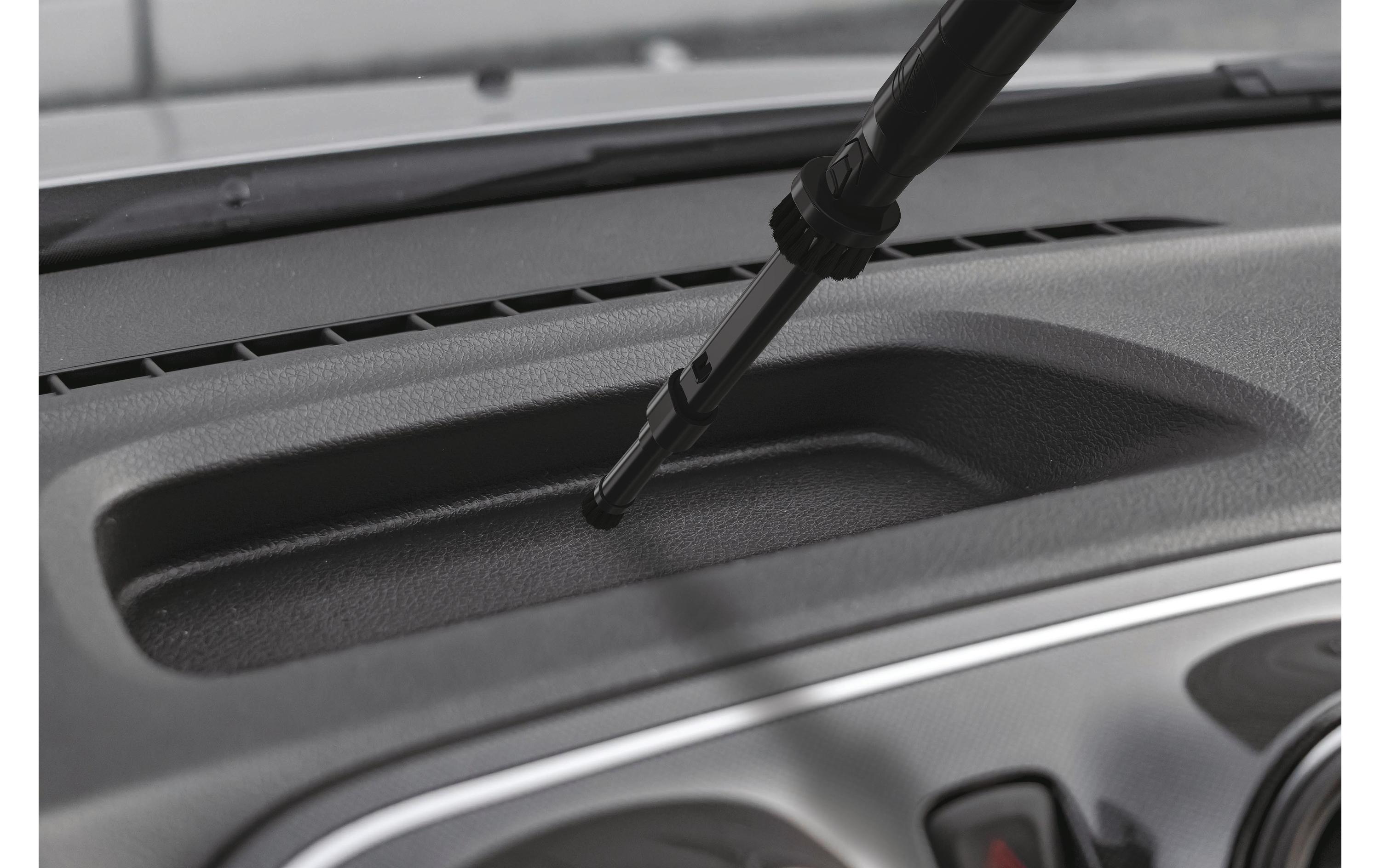 Akku-Besen HFACARZubehör-Set für die Autoinnenreinigung