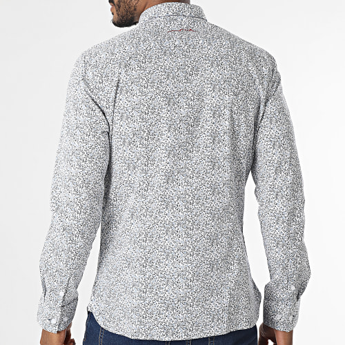 Chemise Manches Longues Carton 10714512D Blanc Floral