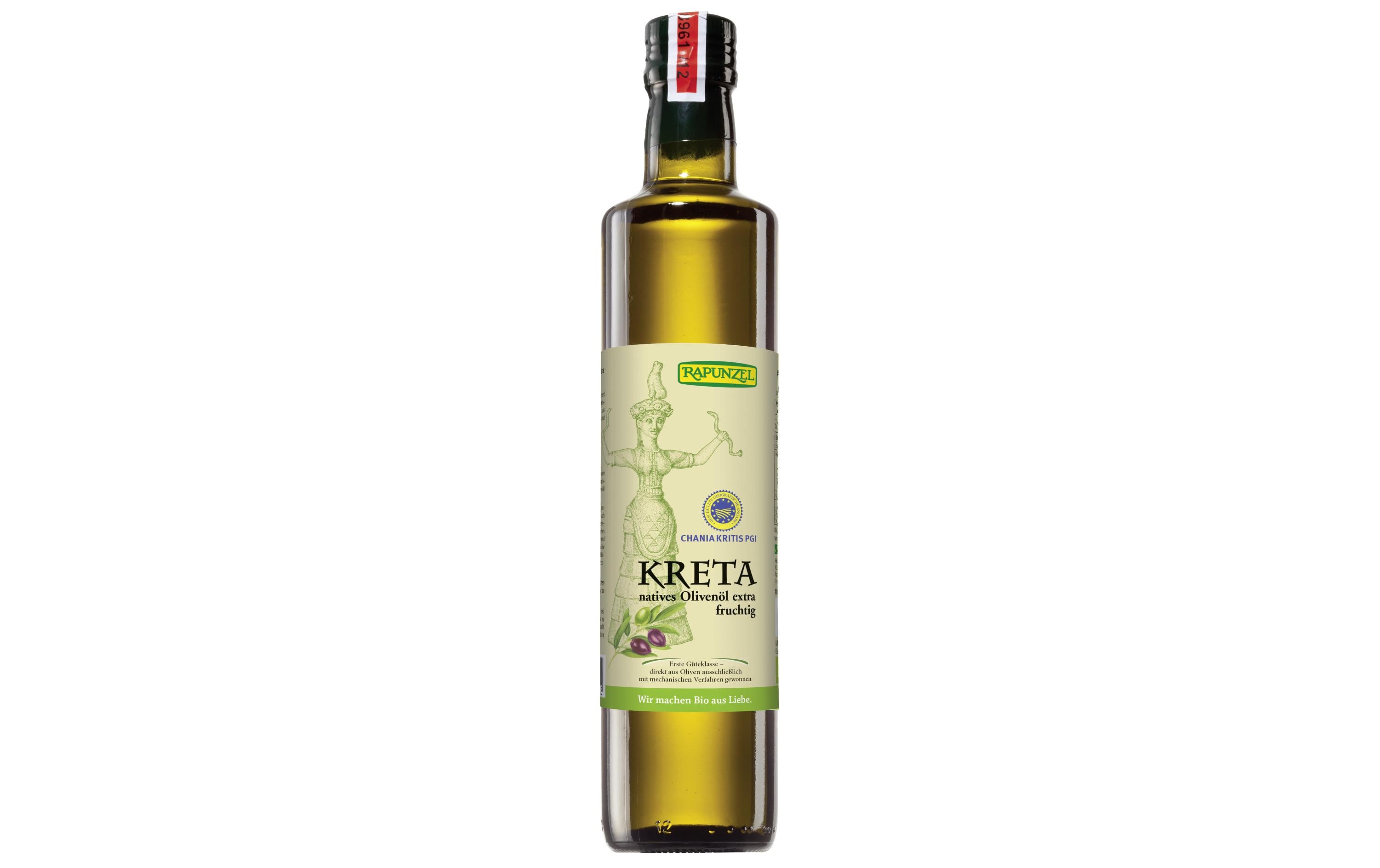 Olivenöl Bio extra nativ Kreta 500 mlFruchtiges Speiseöl aus Oliven