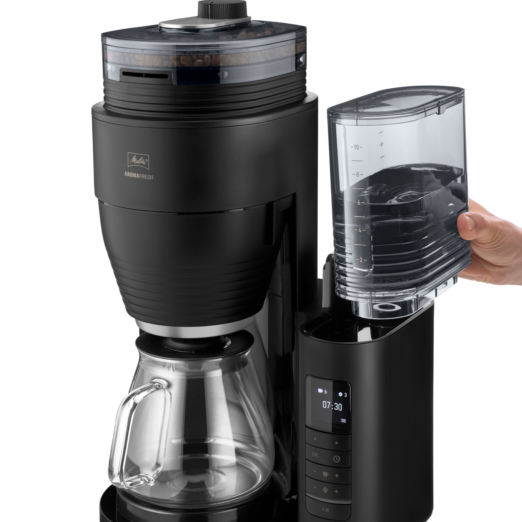 AromaFresh X Pro|Filterkaffeemaschine mit Mahlwerk