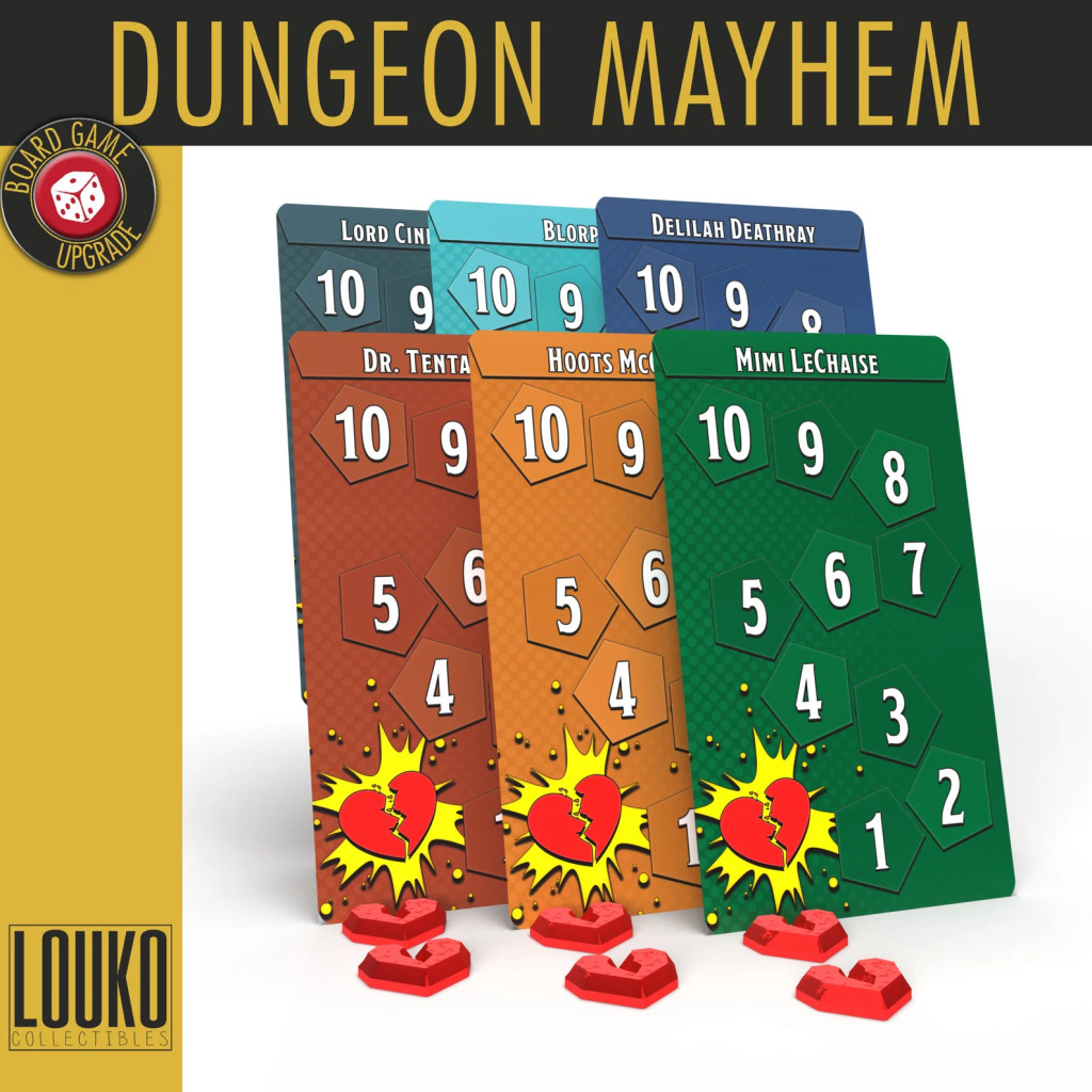 Pistes de santé pour Dungeon Mayhem