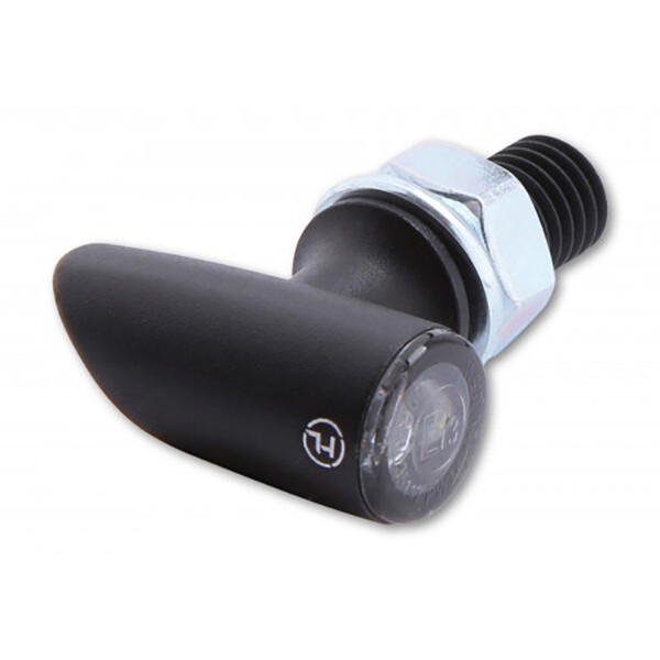 Highsider - Feux de position Proton One + clignotant intégré Noir