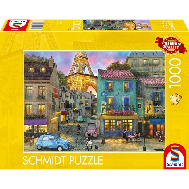 Puzzle - In den Straßen von Paris - 1000 Teile