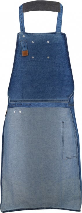 Donders 1860 barbecue schort blauw onesize