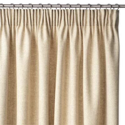 Vorhang Tuchloden, 225 cm, Hellbeige