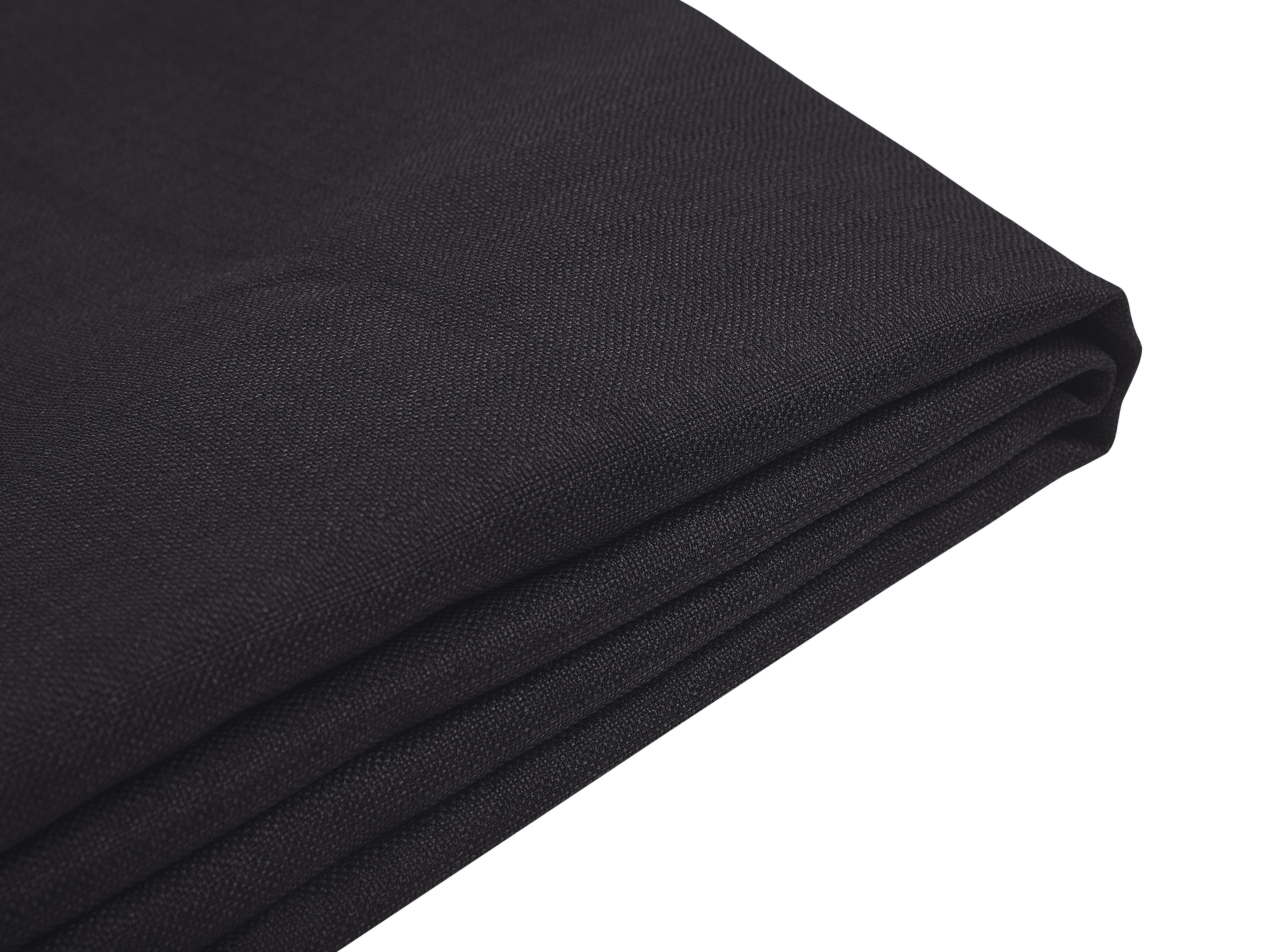 Bedframe hoes FITOU 180 x 200 cm Zwart
