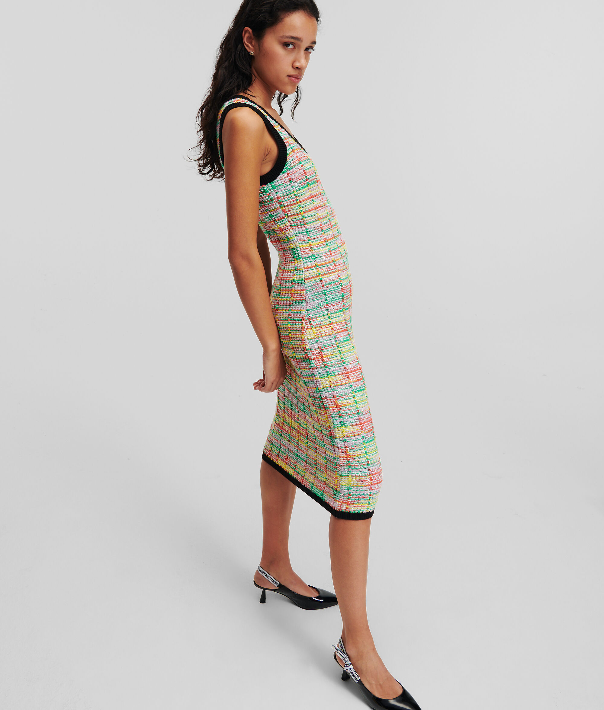 ROBE EN TRICOT BOUCLÉ