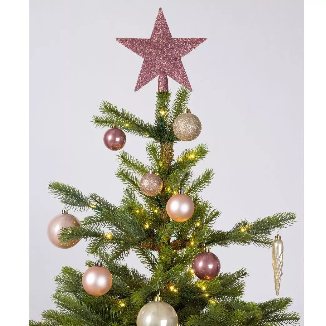 Kit de décoration de sapin de Noël Novae multi Rose poudré/Perle/ Vieux rose