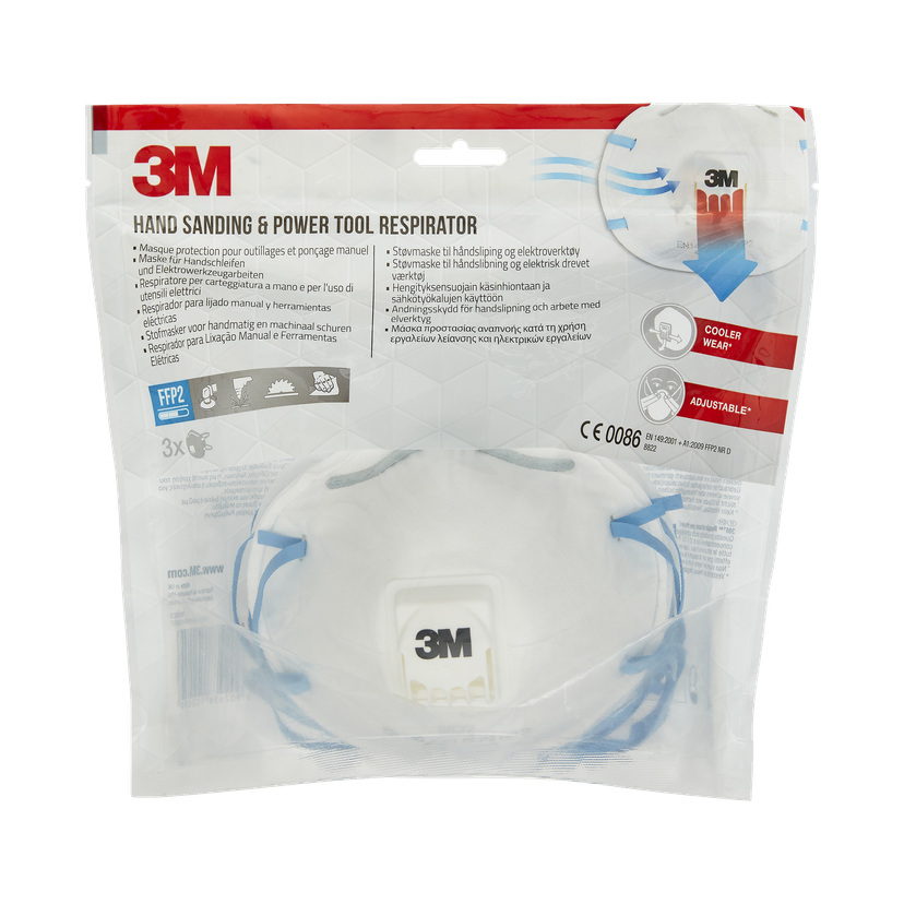 Filtermasker 3-pk FFP2