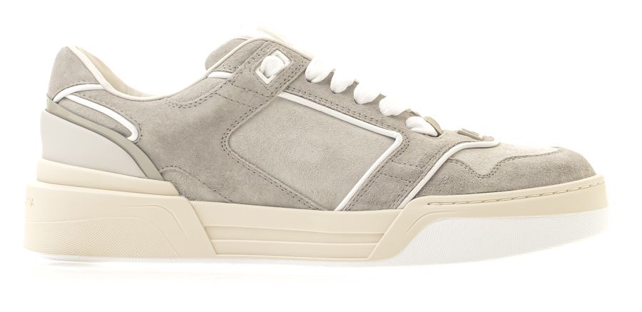 Dolce & Gabbana Mixed-Material New Roma Sneaker